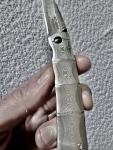 Mcusta Shinra Take VG-10 Core Damascus Blade Bamboo Design Damascus Handle Rare 