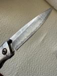 Mcusta Shinra Take VG-10 Core Damascus Blade Bamboo Design Damascus Handle Rare 