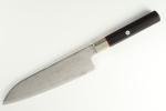 Mcusta Zanmai Hybrid Splash Seki Japan Santoku 180mm Damascus Kitchen Knife