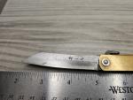 Higonokami Sadakoma Folding Knife Japan 3" Blade Custom Made 