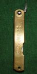 Vintage 7"Original Traditional Japanese Higonokami Bamboo Leaf Pocket Knife