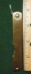 Vintage 7"Original Traditional Japanese Higonokami Bamboo Leaf Pocket Knife