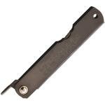 Higonokami No 4 Folding Knife 2.63" SK5 Carbon Steel Blade Stainless Handle