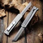 10MOONS Pocket Knife, Folding Knife, 9.1″ D2 Steel Blade Pocket Knife Multitool, Pocket Knives & Folding Knives with Belt Clip, Camping Knives EDC Pocket Knives for Men