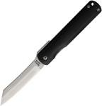 Higonokami Linerlock Black Pakkawood Folding VG-10 Stainless Pocket Knife LNRBL