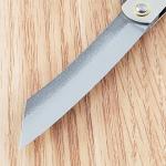 Higonokami No 3 Folding Knife 2.63" SK5 Carbon Steel Blade Stainless Handle