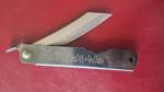 higonokami knife 7 black parkerized handle. Original by Negao Seisakusho