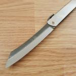Higonokami No 5 Folding Knife 3.75" SK5 Carbon Steel Blade Stainless Handle
