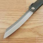 Higonokami No 5 Folding Knife 3.75" SK5 Carbon Steel Blade Stainless Handle