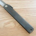 Higonokami No 5 Folding Knife 3.75" SK5 Carbon Steel Blade Stainless Handle