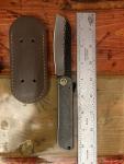 Japanese LARGE Higonokami Nihontô Blade Stone Washed EDC Pocket Folding Knife