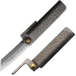 Higonokami Tsuchime Folding Knife 1.63" VG-10 Steel Blade Folded Steel Handle