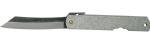 Higonokami No 9 Folding Knife 3" Blue Paper Steel Blade Gray Iron Handle OC9B