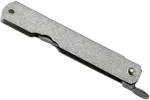 Higonokami No 9 Folding Knife 3" Blue Paper Steel Blade Gray Iron Handle OC9B