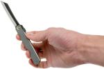 Higonokami No 9 Folding Knife 3" Blue Paper Steel Blade Gray Iron Handle OC9B
