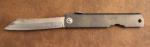 HIGONOKAMI SADAKOMA JAPANESE BLACK HANDLE FOLDING POCKET KNIFE