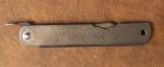 HIGONOKAMI SADAKOMA JAPANESE BLACK HANDLE FOLDING POCKET KNIFE