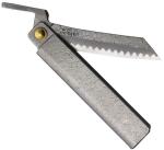 Higonokami Tsuchime Folding Knife 2.5" VG-10 Steel Blade Folded Steel Handle