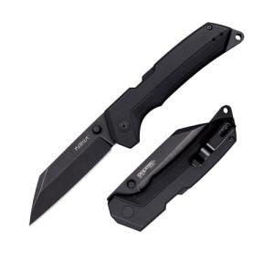 Cold Steel Karve 3.75" AUS10A Razor-Sharp Blade 4.875" G-10 Handle Everyday Carry Outdoor Tactical Folding Knife w/Atlas Lock