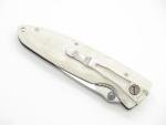 Mcusta Seki Japan MC-19V Classic Wave White Corian VG-10 Folding Pocket Knife