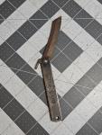 Vintage Japanese Higonokami Folding Pocket Knife BEST X MADE Courage Patinad 