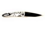 Mcusta MC-4BC-D3 Seki Japan Limited Katana White/Black Tanto Pocket Knife