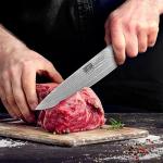 HOSHANHO Damascus Chef Knife 8 Inch, Professional 67 Layers VG-10 Super Steel Kitchen Knife, Ultra Sharp Japanese Knife with Durable Ergonomic Olive Wood Handle