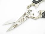 Mcusta Knives Zanmai Kitchen Shears Scissors Seki Japan Custom Sakura Etch