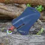 Hunting Knife Damascus Steel EDC Fixed Blade Bushcraft Knife, Full Tang Scout Carry Knife with Leather Sheath, Ideal for Skinning Outdoor Camping, Hunting, Hiking, Survival Knives (Damascus Knife)