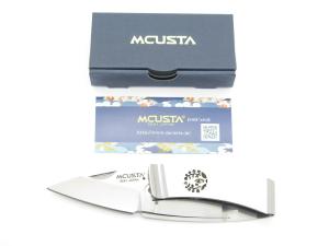 Mcusta Seki Japan Kamon MC-84 Fuji Crest AUS-8 Folding Money Clip Pocket Knife