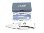 Mcusta Seki Japan Kamon MC-83 Tsuru Crest AUS-8 Folding Money Clip Pocket Knife