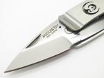 Mcusta Seki Japan Kamon MC-83 Tsuru Crest AUS-8 Folding Money Clip Pocket Knife