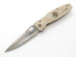 Mcusta Seki Japan Kenshin MC-185G Micarta SPG2 San Mai Folding Pocket Knife