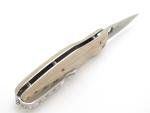 Mcusta Seki Japan Kenshin MC-185G Micarta SPG2 San Mai Folding Pocket Knife
