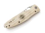 Mcusta Seki Japan Kenshin MC-185G Micarta SPG2 San Mai Folding Pocket Knife