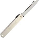 Higonokami No 5 3.75" Folding Japanese Style Silver Handles Knife