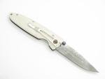 Mcusta Seki Japan MC-0019D Classic Wave Corian Damascus Folding Pocket Knife