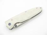 Mcusta Seki Japan MC-0019D Classic Wave Corian Damascus Folding Pocket Knife