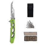 Schrade Isolate Enrage 8 Knife with Replaceable Blades, Slim Profile, Steel, For Hunting, Outdoors, and Everyday Carry