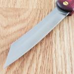 Higonokami Woody Folder Folding Knife 3" VG-10 Steel Blade Grooved Wood Handle
