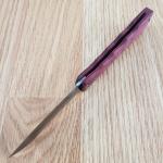 Higonokami Woody Folder Folding Knife 3" VG-10 Steel Blade Grooved Wood Handle