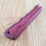 Higonokami Woody Folder Folding Knife 3" VG-10 Steel Blade Grooved Wood Handle