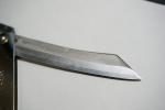 Higo no Kami Tokudai XL Nagaokoma Warikomi Nickel Knife Import from Japan