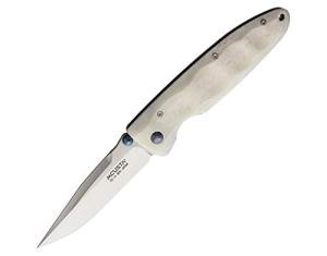 Mcusta MCU19V Linerlock White Corian