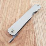 Higonokami No 4 Folding Knife 2.63" SK5 Carbon Steel Blade Stainless Handle