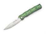 Mcusta MC-203G Seki Japan Green Bamboo SPG2 Linerlock Folding Pocket Knife