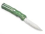 Mcusta MC-203G Seki Japan Green Bamboo SPG2 Linerlock Folding Pocket Knife