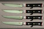 Mcusta Zanmai Seki Japan Steak 115mm Japanese Damascus Kitchen Cutlery (4 Pack)