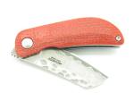 Mcusta Seki Japan MC-213D Petit VG-10 Damascus Small Folding Pocket Knife Blue Orange