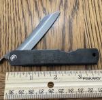 Higonokami No 4 Folder Black Knife - Made in Japan NEW *Combined Shipping